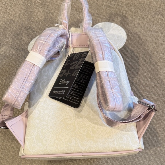 Loungefly Disney Floral lace print Backpack - Picture 4 of 7